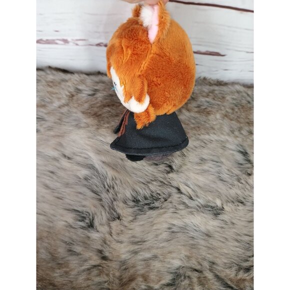 Chibi Plush Doll With Fox Ears & Orange Hair‎ - Cute Anime-Inspired Collectible - Picture 3 of 7